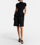Khaite Poppy cotton shorts