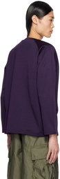 NEEDLES Purple V-Neck Cardigan