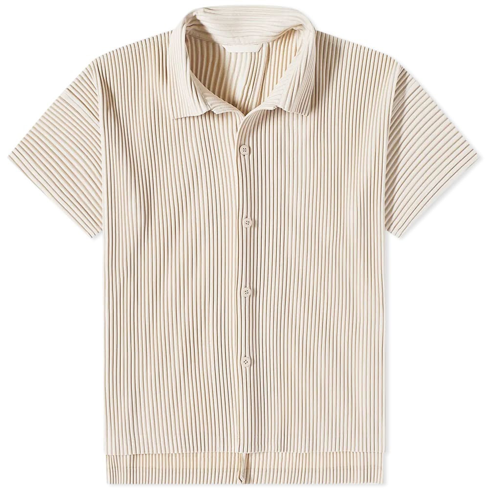 Photo: Homme Plissé Issey Miyake Men's Pleated Vacation Shirt in ChrryBlssm