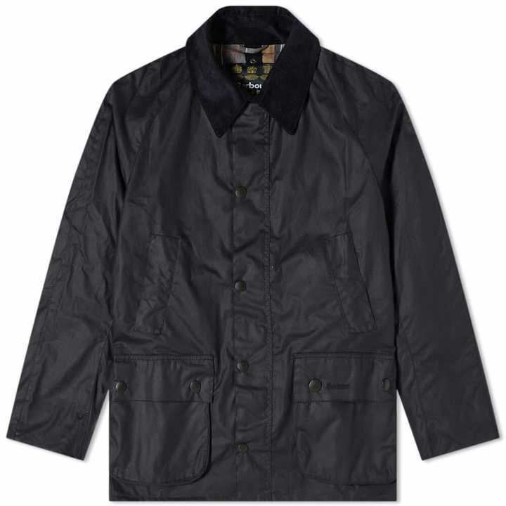 Photo: Barbour Men's Ashby Wax Jacket in Navy