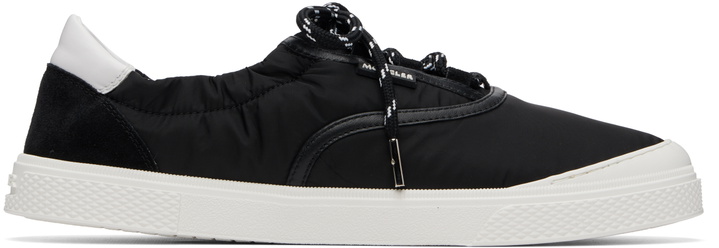Photo: Moncler Black Vera Leisure Nylon Sneakers