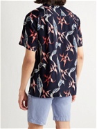 GITMAN VINTAGE - Camp-Collar Printed Cotton Shirt - Multi