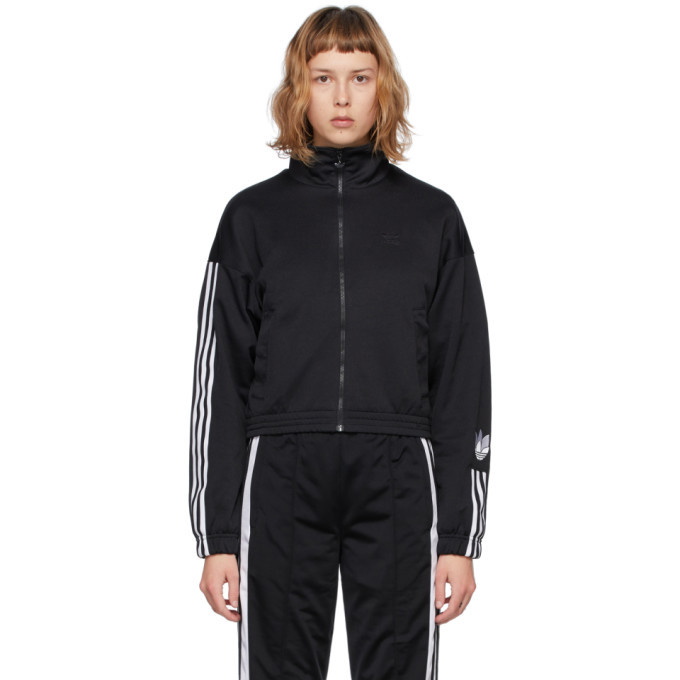 Photo: adidas Originals Black Adicolor Track Jacket