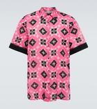 Dries Van Noten - Cotton ikat bowling shirt