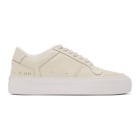 Common Projects Beige Full Court Sneakers