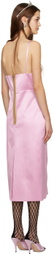 Gucci Pink Duchesse Midi Dress