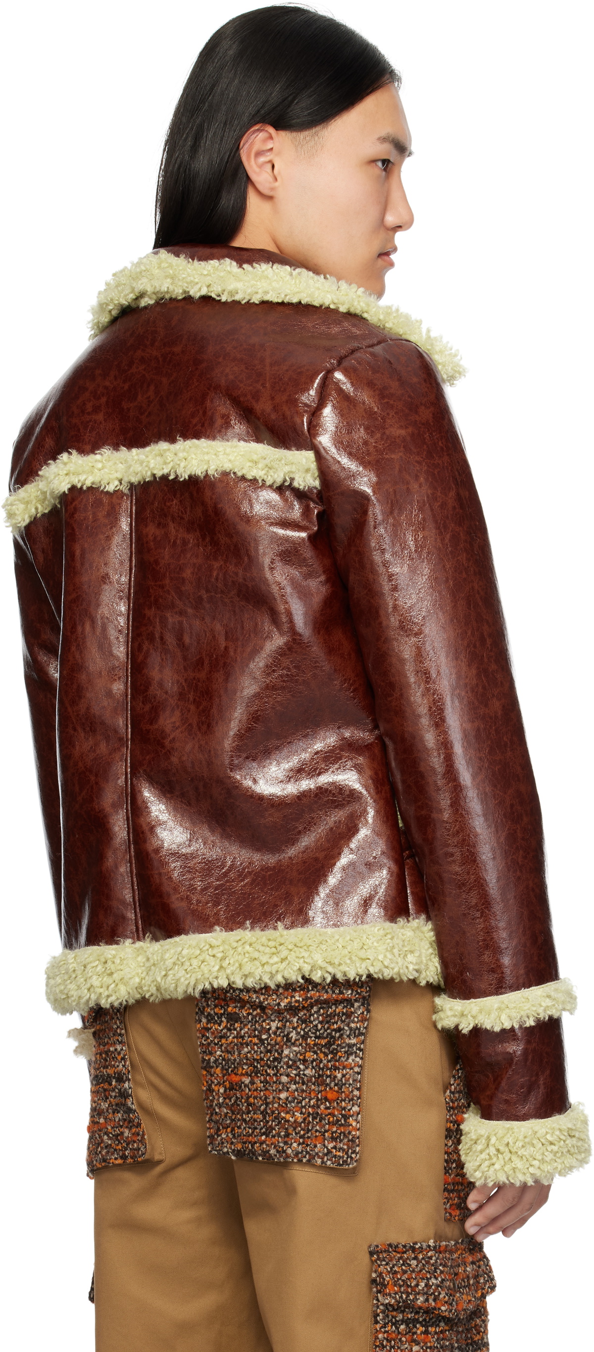 Anna Sui SSENSE Exclusive Brown Runway Jacket