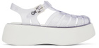 Melissa White Melissa Possession Platform Sandals