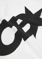 Cole Buxton Star Racing Logo-print Cotton T-shirt White