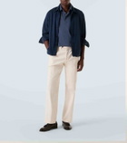 Brioni Cotton piqué polo shirt