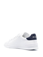 POLO RALPH LAUREN - Logo Leather Trainers
