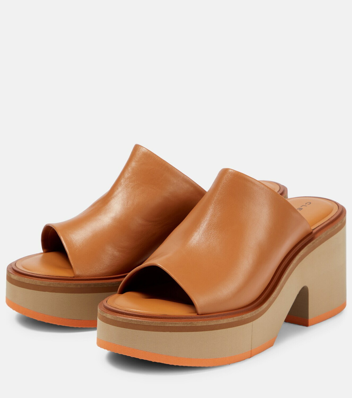Clergerie - Cessy leather platform sandals Clergerie