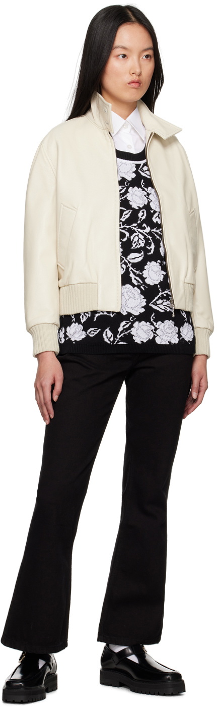 Ernest W. Baker Black Flare Jeans