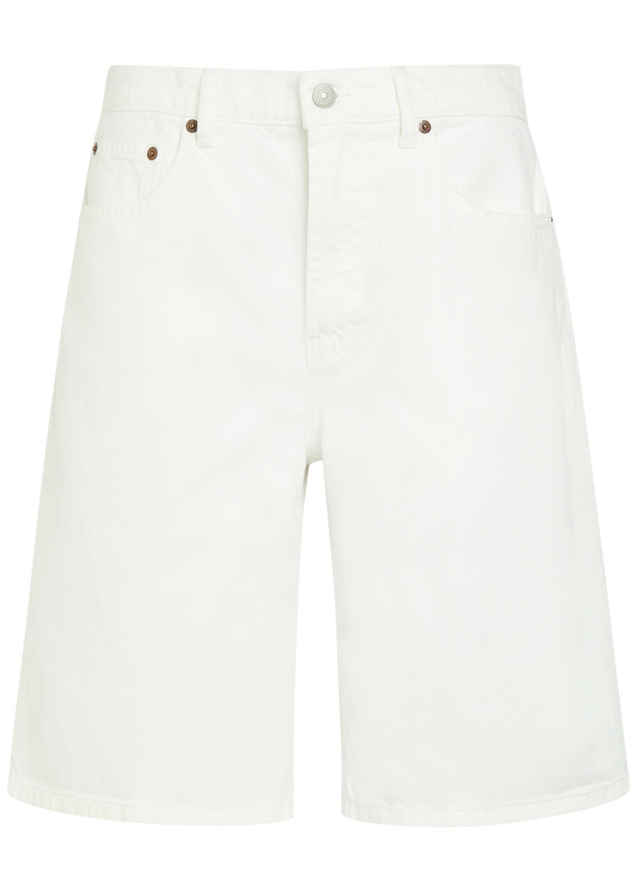 Polo Ralph Lauren Bermuda Denim Shorts White