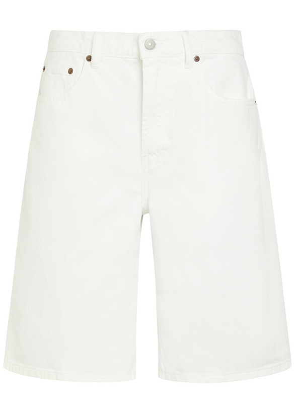Photo: Polo Ralph Lauren Bermuda Denim Shorts White