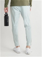 Ten Thousand - Interval Mesh-Trimmed Stretch-Nylon Track Pants - Blue