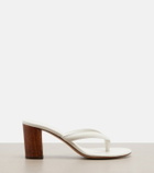 Gianvito Rossi Leather thong sandals