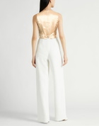 Forte_forte Womens Tailored Vest Camel