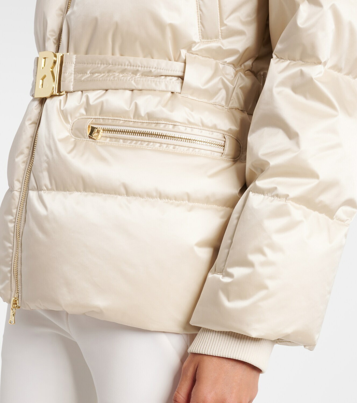 Bogner Lyra belted down ski jacket