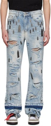 Who Decides War Blue Amplified Gnarly Jeans