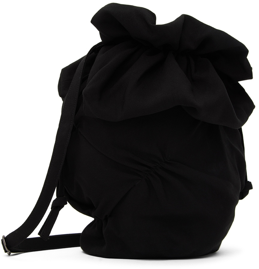 Yohji Yamamoto Black Ananas Shoulder Bag Yohji Yamamoto