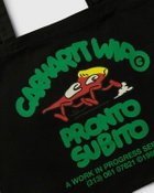 Carhartt WIP Canvas Graphic Tote Black Mens Tote & Shopping Bag