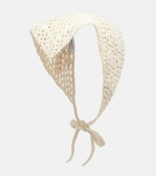 Ruslan Baginskiy Crochet cotton scarf