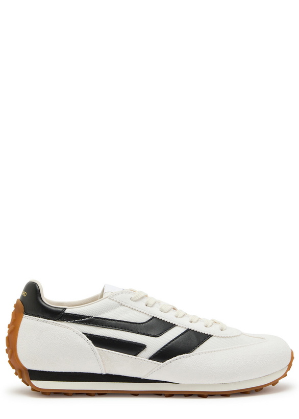 Photo: Tom Ford Mick Panelled Mesh-knit Sneakers White