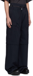 Ottolinger Navy Baggy Cargo Pants