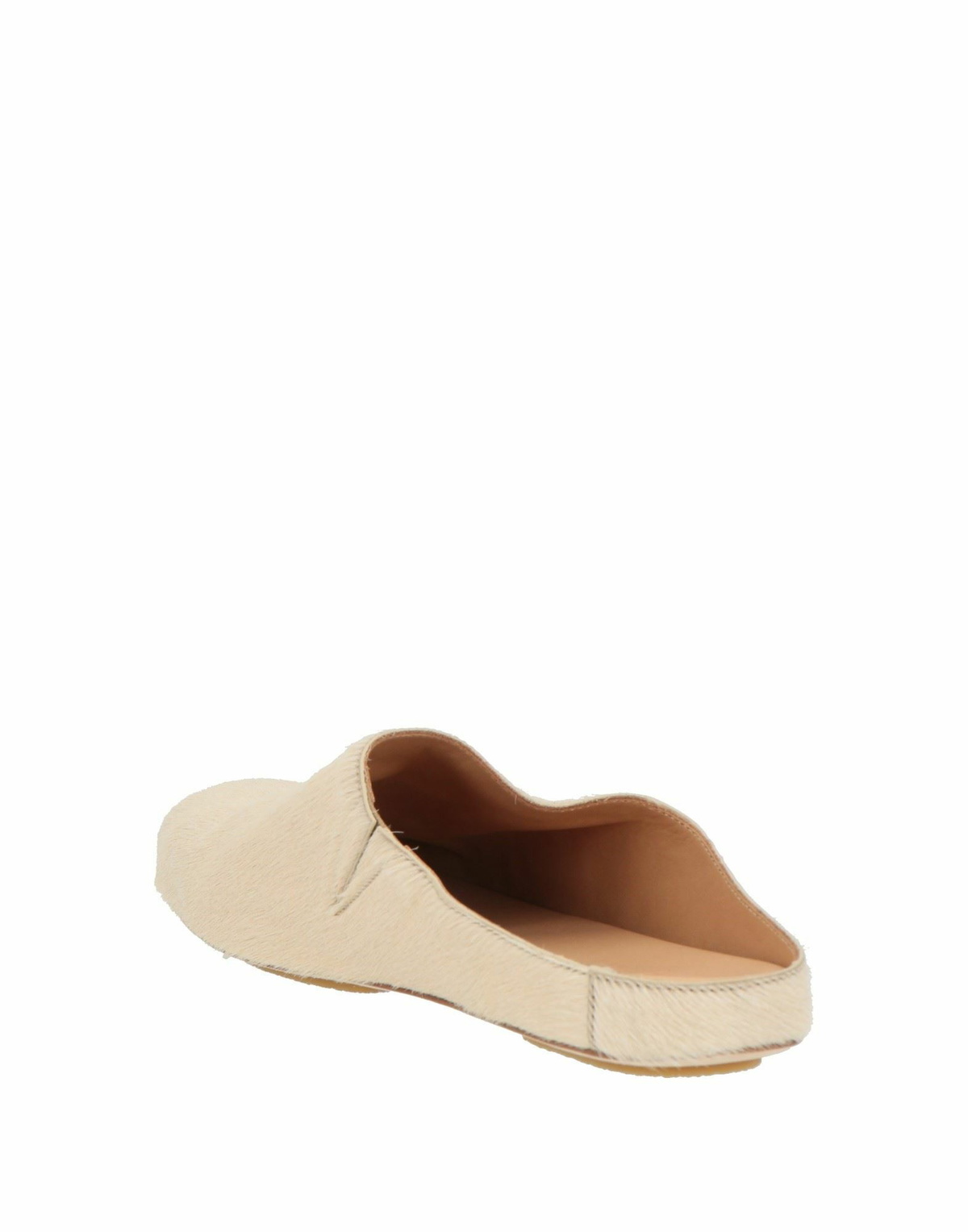 Uma Wang Womens Mules & Clogs Ivory
