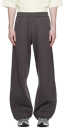 Omar Afridi Gray Twisted Sweatpants