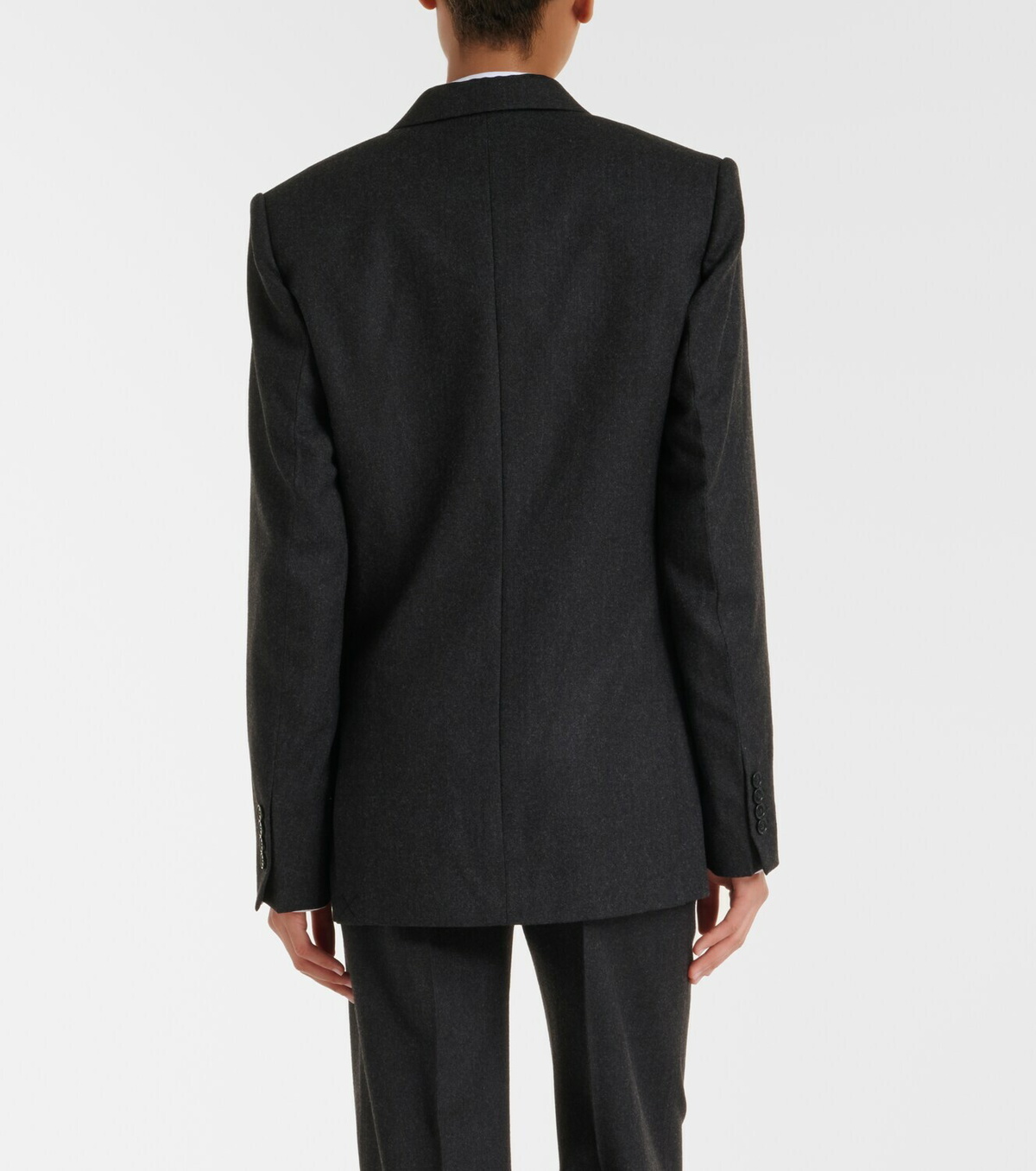 Victoria Beckham Double-breasted virgin wool blazer