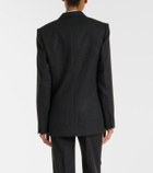 Victoria Beckham Double-breasted virgin wool blazer