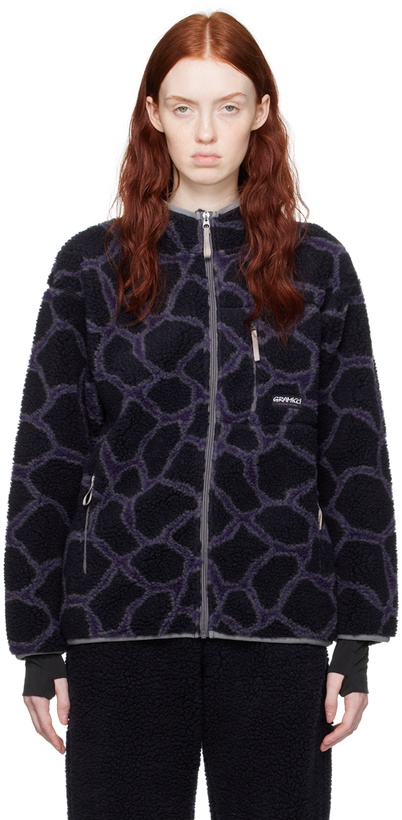 Photo: Gramicci Navy Graphic Jacket
