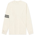 Adidas Men's Long Sleeve Neuclassics T-Shirt in Wonder White/Black