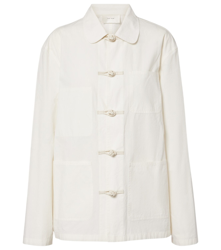 Photo: The Row Behati cotton poplin jacket