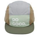 Cotopaxi Men's Do Good 5-Panel Cap in Green Tea/Fatigue 