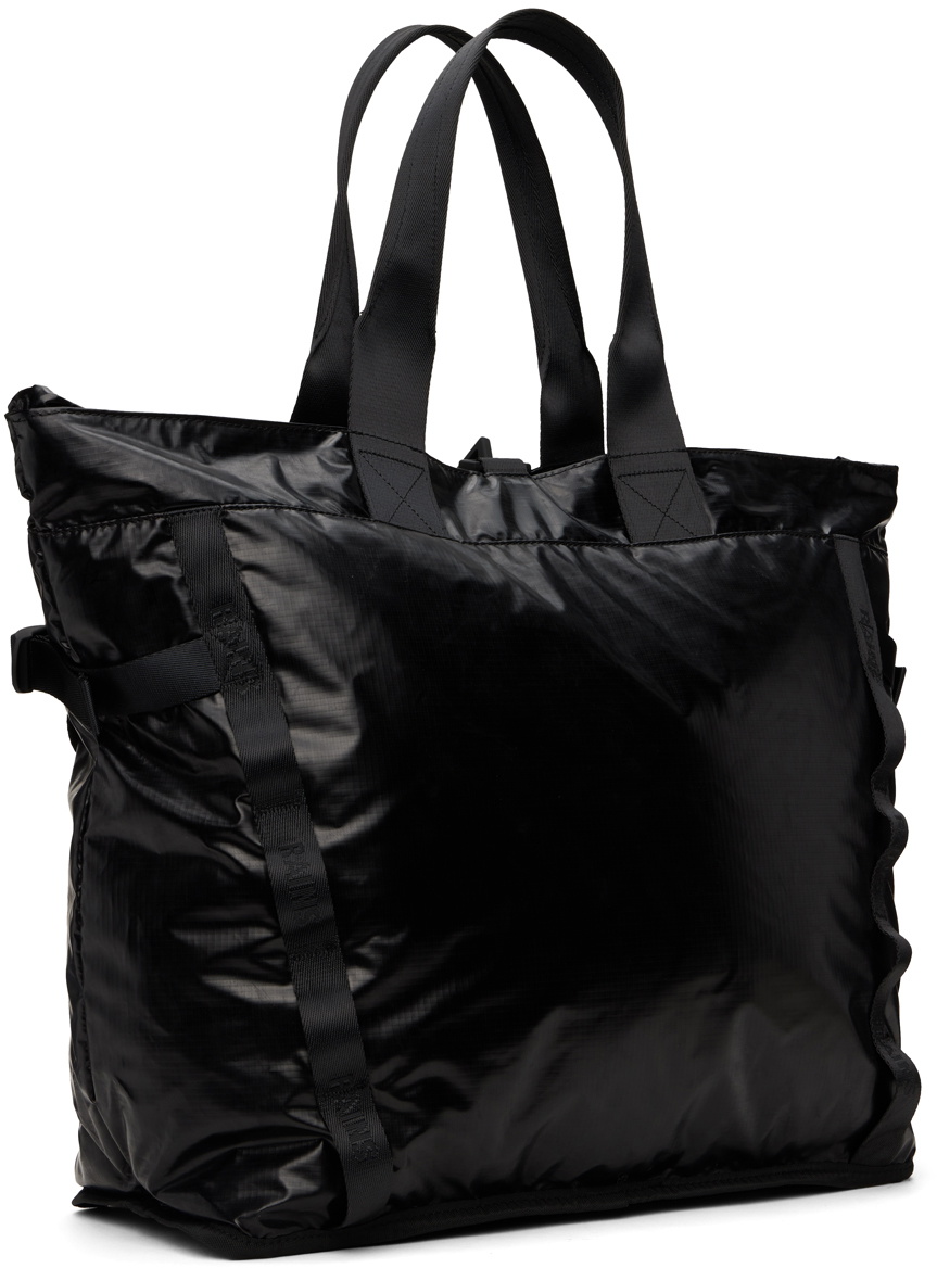 RAINS Black Sibu Shopper Tote
