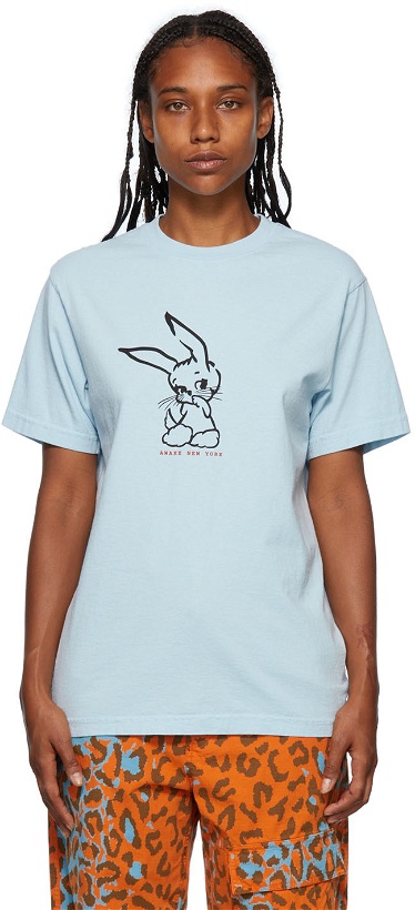 Photo: Awake NY Blue Bunny T-Shirt