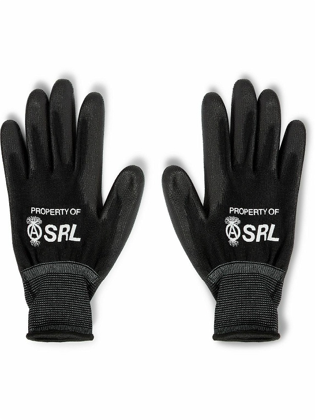 Photo: Neighborhood - SRL Logo-Print Ten Pack Stretch-Shell Gloves