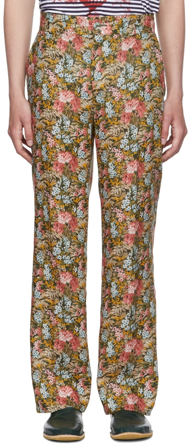 Erdem Pink Lionel Trousers