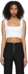 Anna October White Arta Tank Top