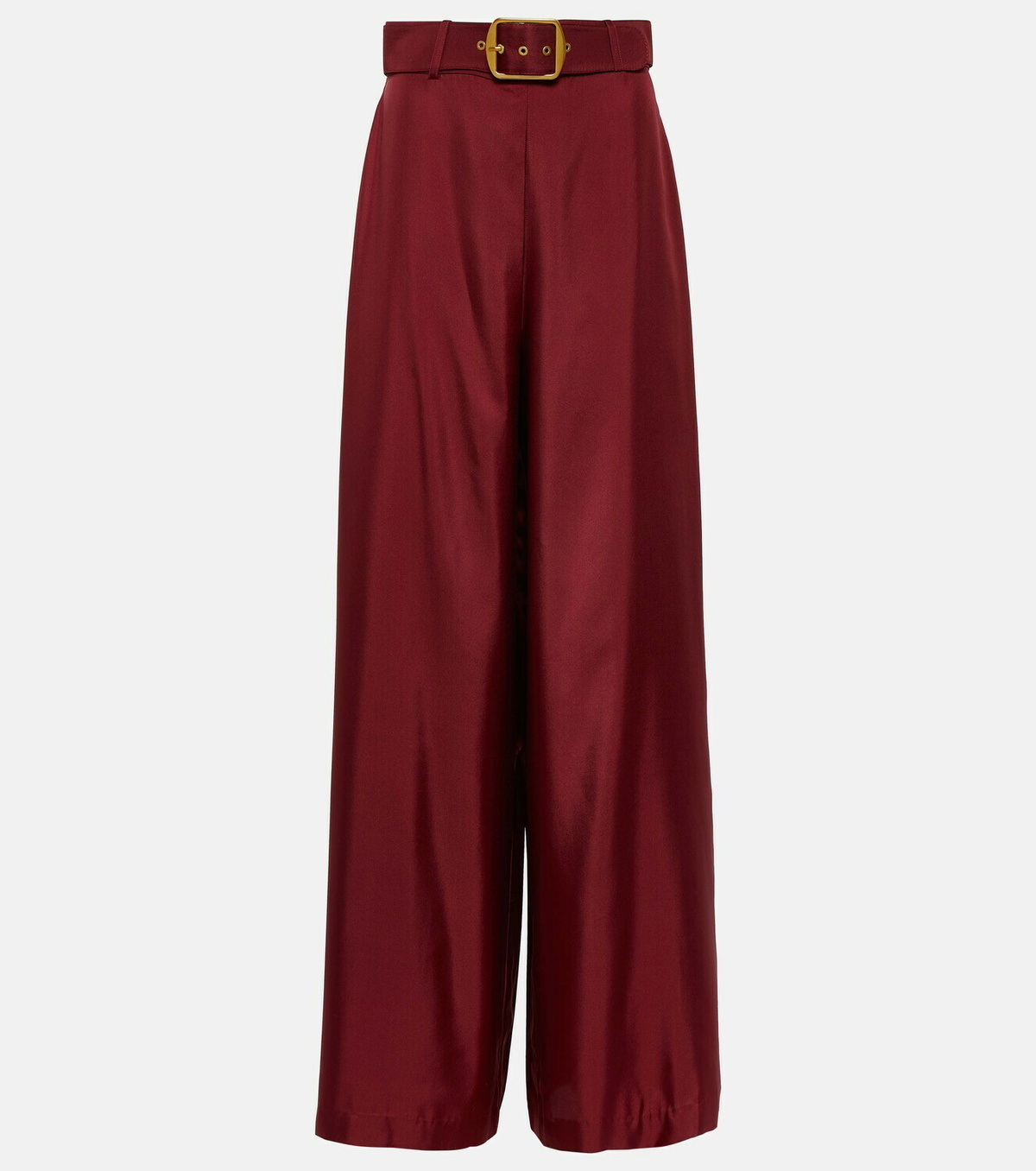 Zimmermann Wonderland Silk Wide Leg Pants Zimmermann