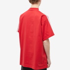 Balenciaga x Adidas T-Shirt in Red/White