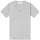 1017 ALYX 9SM Men's Melt Circle Logo T-Shirt in Grey Melange