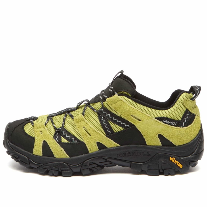 Photo: Merrell Men's x Gramicci Moab 2 Siren Sneakers in Dark Citron
