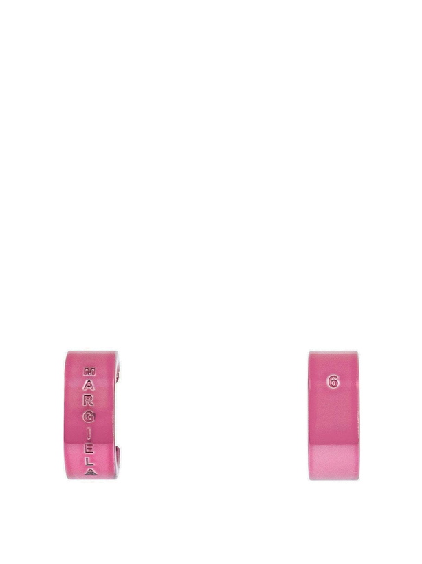 Photo: Mm6 Maison Margiela Earrings Pink   Womens