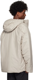 Veilance Beige Altus Down Jacket