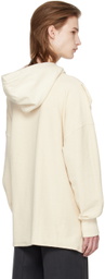 T/SEHNE Off-White Layered Hoodie