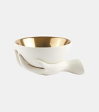 Jonathan Adler Eve gold-plated porcelain bowl